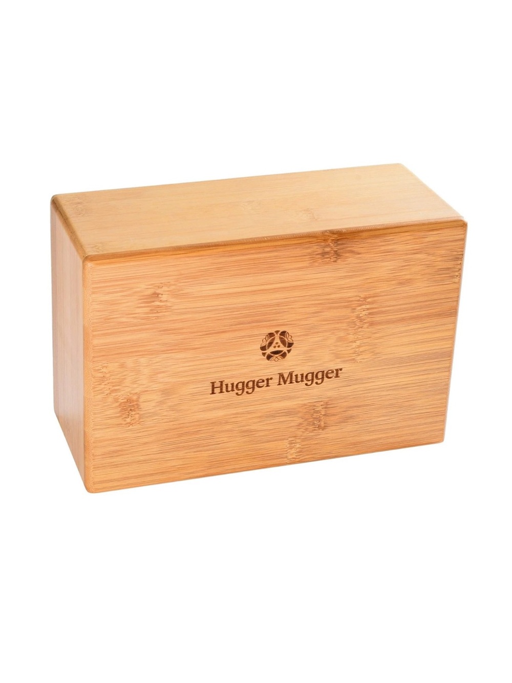 Hugger Mugger Bamboo Yoga Block - Natural Wood